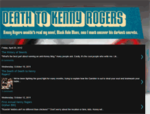 Tablet Screenshot of deathtokennyrogers.blogspot.com