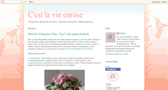 Desktop Screenshot of fleurs-enrose.blogspot.com