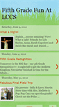 Mobile Screenshot of fifthgradefunatlccs.blogspot.com