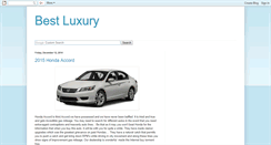 Desktop Screenshot of luxurycarse.blogspot.com