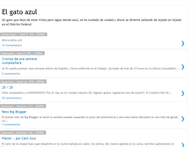 Tablet Screenshot of elgatoazul.blogspot.com