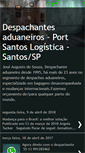 Mobile Screenshot of despachantesaduaneirossantos.blogspot.com