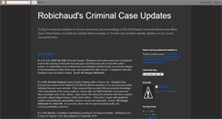 Desktop Screenshot of criminalcaseupdates.blogspot.com