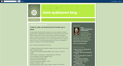 Desktop Screenshot of emreblog.blogspot.com