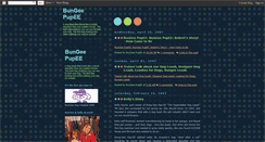 Desktop Screenshot of bungeepuppy.blogspot.com