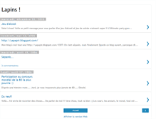 Tablet Screenshot of les-lapins.blogspot.com