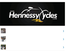 Tablet Screenshot of hennessy-cycles.blogspot.com