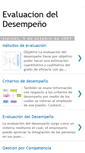 Mobile Screenshot of evaluaciondeldesempeno.blogspot.com
