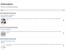 Tablet Screenshot of inormative.blogspot.com