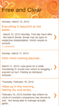 Mobile Screenshot of dawne-freeandclear.blogspot.com