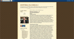 Desktop Screenshot of escolateologicahistoriadaigreja.blogspot.com