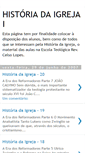 Mobile Screenshot of escolateologicahistoriadaigreja.blogspot.com