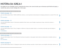 Tablet Screenshot of escolateologicahistoriadaigreja.blogspot.com