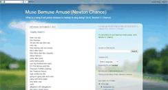 Desktop Screenshot of newton-chance.blogspot.com