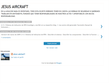 Tablet Screenshot of jesusaircraft.blogspot.com