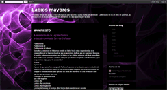 Desktop Screenshot of labios-mayores.blogspot.com