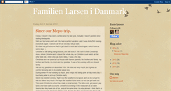 Desktop Screenshot of familienlarsenidanmark.blogspot.com