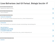 Tablet Screenshot of biologiaseccion1f.blogspot.com