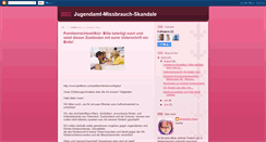 Desktop Screenshot of jugendamt-missbrauch-skandale.blogspot.com