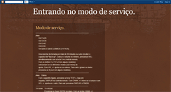 Desktop Screenshot of modo-de-servico.blogspot.com