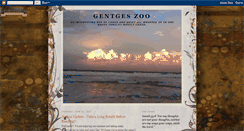 Desktop Screenshot of gentgeszoo.blogspot.com