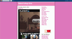 Desktop Screenshot of naked-collegegirls.blogspot.com