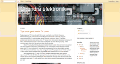 Desktop Screenshot of chandra-elektronikservice.blogspot.com