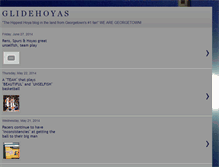 Tablet Screenshot of glidehoyas.blogspot.com