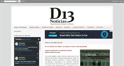 Desktop Screenshot of d13noticiastepexi.blogspot.com