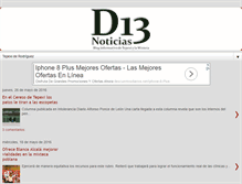 Tablet Screenshot of d13noticiastepexi.blogspot.com