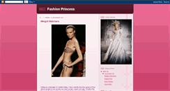 Desktop Screenshot of fashionprincess21.blogspot.com