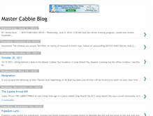 Tablet Screenshot of mastercabbieblog.blogspot.com