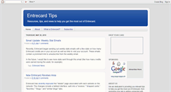Desktop Screenshot of entrecard-tips.blogspot.com