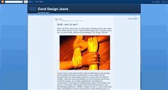 Desktop Screenshot of caratdesignjeans.blogspot.com