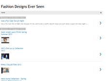 Tablet Screenshot of fashiondesignseverseen.blogspot.com