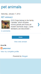 Mobile Screenshot of petanimalinfo.blogspot.com