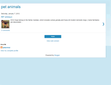 Tablet Screenshot of petanimalinfo.blogspot.com