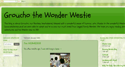 Desktop Screenshot of grouchothewonderwestie.blogspot.com
