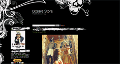 Desktop Screenshot of bizzare-store.blogspot.com