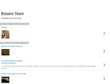 Tablet Screenshot of bizzare-store.blogspot.com
