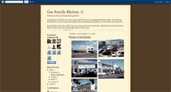 Desktop Screenshot of geefamilyhistory.blogspot.com