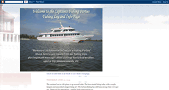 Desktop Screenshot of captainsfishing.blogspot.com