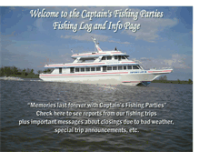 Tablet Screenshot of captainsfishing.blogspot.com