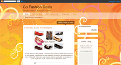 Desktop Screenshot of gofashiondeals.blogspot.com