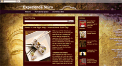 Desktop Screenshot of experienceshiro.blogspot.com