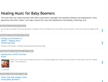 Tablet Screenshot of healingmusicforbabyboomers.blogspot.com