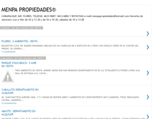 Tablet Screenshot of menpapropiedades.blogspot.com