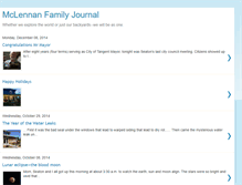 Tablet Screenshot of mclennanfamily.blogspot.com