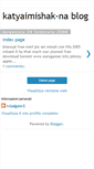 Mobile Screenshot of katyaimishak-na.blogspot.com