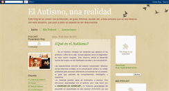 Desktop Screenshot of elautismounarealidad.blogspot.com